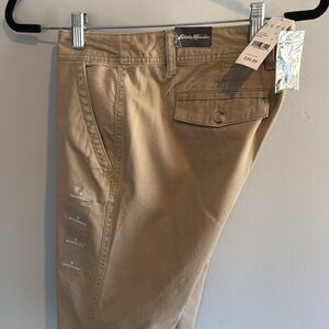Eddie Bauer Khaki Boyfriend Pants